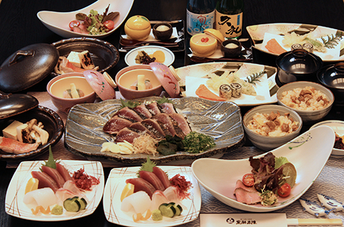 Kaisenmori Ryori Matsu (Matsu seafood course)